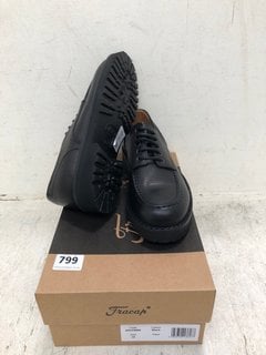 FRACAP POSTMAN MENS SHOES IN BLACK - UK SIZE: 4.5 - RRP: £265.00: LOCATION - C8