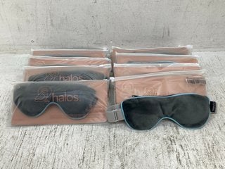 QTY OF HALO HEAT MASKS - MICROWAVE SAFE: LOCATION - C10