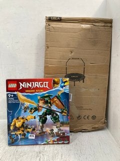 LEGO NINJAGO DRAGONS RISING LLOYD AND ARIN'S NINJA TEAM MECHS TO INCLUDE TRAMPOLINE: LOCATION - C12