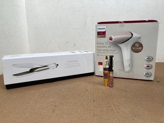 4 X BEAUTY ITEMS TO INCLUDE PHILIPS LUMEA IPL HAIR REMOVAL 9000: LOCATION - C13