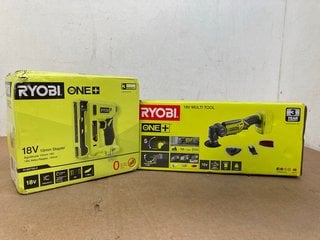 RYOBI ONE+ 18V MULTI TOOL TO INCLUDE RYOBI ONE+ 18V 10MM STAPLER: LOCATION - C15