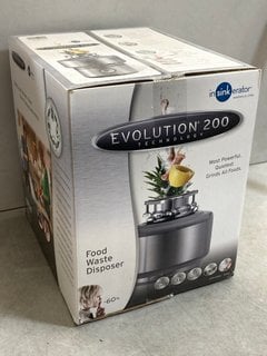 EVOLUTION 200 TECHNOLOGY INSINKERATOR FOOD WASTE DISPOSER: LOCATION - BR4