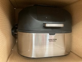 SALTER AEROGRILL 5 IN 1 AIR FRYER, MULTI COOKER AND HEALTH GRILL 5.2L: LOCATION - BR12