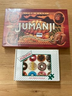 A JUMANJI GAME, SEALED, AND A KRISPY CREME JIGSAW: LOCATION - CR