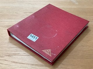 A VINTAGE STAMP ALBUM AND CONTENTS: LOCATION - CR