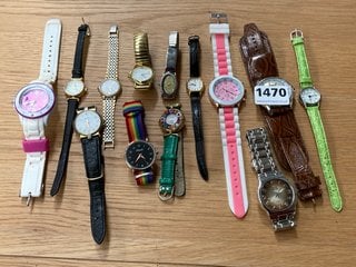 A COLLECTION OF ASSORTED WRISTWATCHES: LOCATION - CR