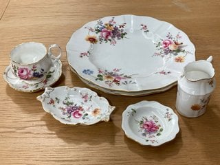 A BOY OF ROYAL CROWN DERBY POSIES CHINA: LOCATION - CR