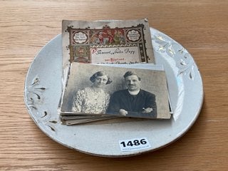 METHODIS ANTIQUE EPHEMERA AND A DECORATIVE PLATE FROM THE ALREWAS WESLEYAN CHAPEL: LOCATION - CR