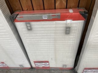 KRAD DOUBLE COMPACT RADIATOR 900 X 600MM - RRP £225: LOCATION - D3