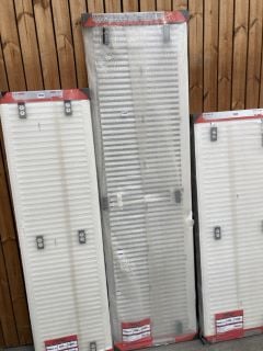 KRAD SINGLE COMPACT RADIATOR 2200 X 600MM - RRP £460: LOCATION - D4