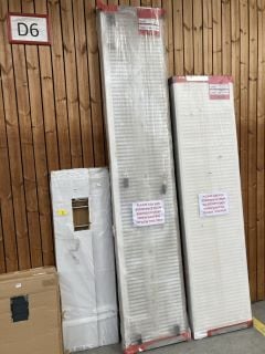 K-RAD SINGLE COMPACT RADIATOR 3000 X 600MM RRP £885 (PLEASE ASK FOR ASSISTANCE WHEN VIEWING THIS ITEM, PLEASE ALSO NOTE THIS ITEM IS VERY HEAVY YOU WILL NEED SUITABLE MAN POWER AND: LOCATION - D6