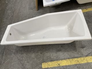 1700 X 750MM NTH SINGLE ENDED RH SPACE SAVER BATH - RRP £349: LOCATION - D6