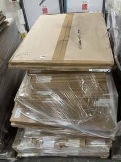 (COLLECTION ONLY) PALLET OF ASSORTED BATH END PANEL & OTHER ITEMS - RRP £2000: LOCATION - D6