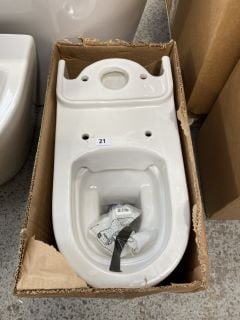 (COLLECTION ONLY) VITRA SENTO KIDS CLOSED COUPLED TOILET PAN ONLY: LOCATION - C1