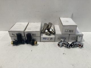 QTY OF ASSORTED RADIATOR VALVES - RRP £160: LOCATION - R1