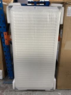 MILANO DOUBLE COMPACT RADIATOR 1200 X 600MM - RRP £355: LOCATION - BACK RACK 2