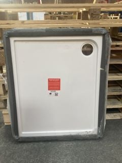 (COLLECTION ONLY) PEARLSTONE 900 X 760MM SHOWER TRAY - RRP £418: LOCATION - D8