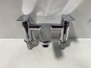 DECK MOUNTED BATH FILLER IN CHROME - RRP £285: LOCATION - R1