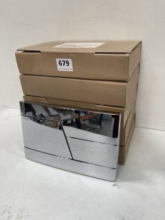 QTY OF WALL MOUNTED DUAL FLUSH PLATES - RRP £150: LOCATION - RACKING 2