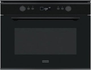 FRANKE BUILT IN COMBINATION MICROWAVE OVEN IN BLACK MODEL: FMY45MWBK RRP: £1165: LOCATION - C2