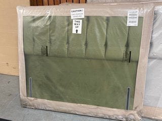 150CM WESTMINSTER HEADBOARD IN DUTCH GREEN: LOCATION - B5