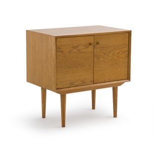 LA REDOUTE QUILDA L80CM OAK VANITY UNIT. RRP - £525: LOCATION - A4