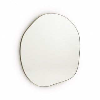 LA REDOUTE ORNICA 100 X 100CM ORGANIC SHAPED MIRROR. RRP - £350: LOCATION - A5