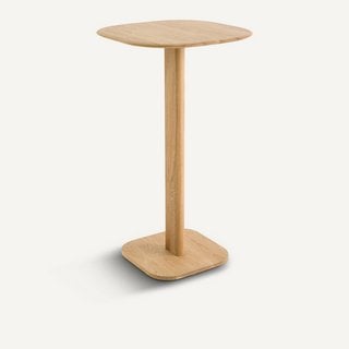 AM.PM MONCEAU OAK HIGH BISTRO TABLE, BY E. GALLINA. SIZE: 2 PEOPLE. RRP - £399: LOCATION - B7