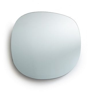 LA REDOUTE BIFACE LARGE IRREGULAR MIRROR. RRP - £199: LOCATION - B8