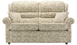 LANGFIELD 2 SEATER FABRIC SOFA GRADE 3 RRP: £1935: LOCATION - B2