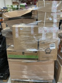 PALLET OF ASSORTED PACKAGING ITEMS TO INCLUDE BIOPAK PAPER STRAWS: LOCATION - A6 (KERBSIDE PALLET DELIVERY)