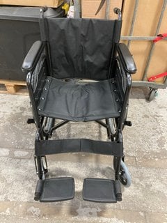 FREE TO BE ECO MANUAL WHEELCHAIR IN BLACK: LOCATION - A6