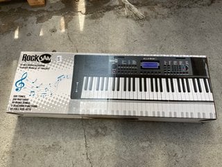 ROCKJAM 61-KEY FULL-SIZE KEYBOARD - MODEL NO. RJ461: LOCATION - B1