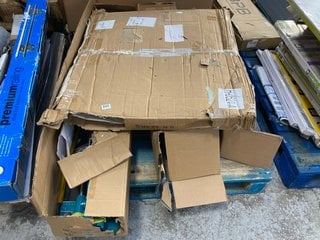 PALLET OF ASSORTED HOUSEHOLD ITEMS TO INCLUDE 1200MM CERAMIC TILE CUTTER: LOCATION - B2