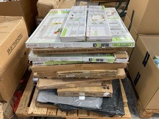 PALLET OF ASSORTED BABY STAIR GATES TO INCLUDE AUTO CLOSE GATE IN NARROW SLATE GREY: LOCATION - B3 (KERBSIDE PALLET DELIVERY)