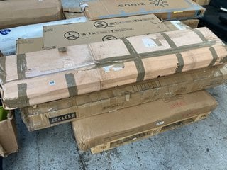 PALLET OF ASSORTED FLAT PACKED FURNITURE TO INCLUDE CORONA LARGE BOOKCASE IN SOLID PINE WOOD: LOCATION - B5 (KERBSIDE PALLET DELIVERY)