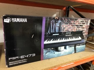 YAMAHA PSR-E473 DIGITAL KEYBOARD: LOCATION - BR6