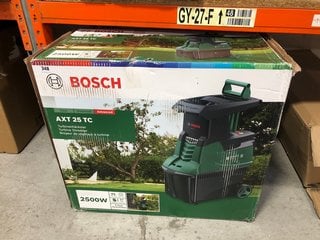 BOSCH 2500W AXT 25 TC TURBINE SHREDDER: LOCATION - BR8