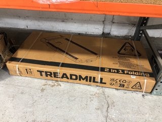 INDOOR 2 IN 1 FOLDING TREADMILL: LOCATION - BR10