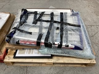 PALLET OF ASSORTED JOHN LEWIS & PARTNERS HOUSEHOLD ITEMS TO INCLUDE A2 WOODEN PHOTO FRAME: LOCATION - A4 (KERBSIDE PALLET DELIVERY)