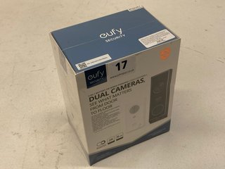 EUFY SECURITY 2-IN-1 BATTERY OR WIRED POWERED VIDEO DOORBELL(SEALED) - MODEL E340 - RRP £160: LOCATION - BOOTH