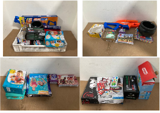 QTY OF ASSORTED TOYS TO INCLUDE NERF N SERIES PINPOINT: LOCATION - H9