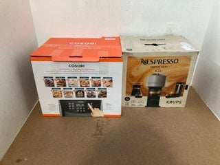 COSORI 5.5L AIR FRYER IN BLACK TO INCLUDE NESPRESSO VERTUO NEXT COFFEE MACHINE: LOCATION - H7