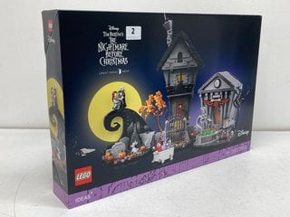 LEGO IDEAS DISNEY TIM BURTON'S THE NIGHTMARE BEFORE CHRISTMAS SET(SEALED) - MODEL 21351 - RRP £169: LOCATION - BOOTH