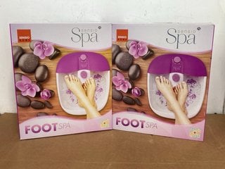 2 X SENSIO HOME FOOT SPAS: LOCATION - H2