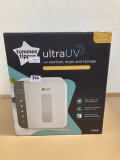 TOMMEE TIPPEE ULTRA UV STERILISER, DRYER AND STORAGE - RRP:£150: LOCATION - G1