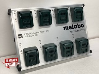 METABO ASC 55 MULTI 8 DESKTOP QUICK CHARGER(12-36V) - RRP £598: LOCATION - BOOTH