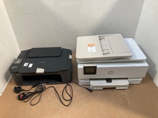 PIXMA TS3550I WIRELESS PRINTER TO INCLUDE HP PRINTER IN WHITE: LOCATION - G10