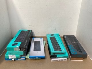 QTY OF ASSORTED KEYBOARDS TO INCLUDE LOGITECH MK270 KEYBOARD: LOCATION - G14