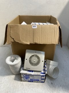 QTY OF ASSORTED ADDVENT EXTRACTOR FANS: LOCATION - F14